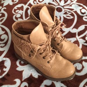 Rock and Candy Spraypaint Boots